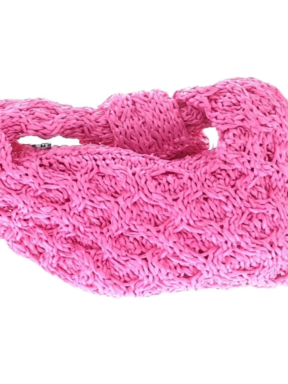 María La Rosa Pink Hobo bag